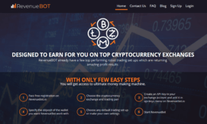 RevenueBOT — бот для автоматической торговли на популярных биржах криптовалют