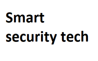 Smart Security Tech