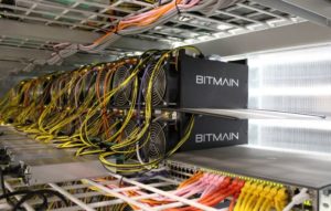 Bitmain - майнинг ферма в сборе