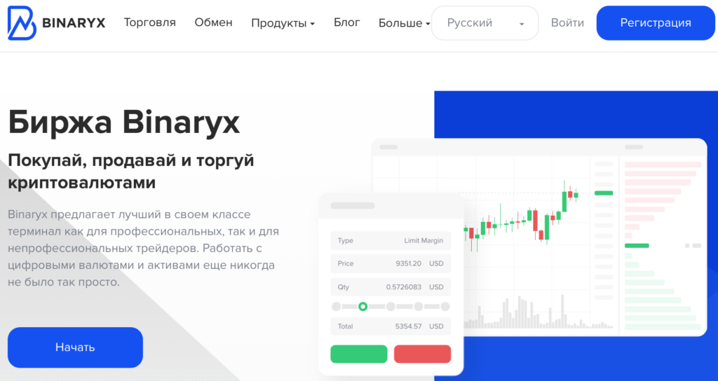 binaryx биржа
