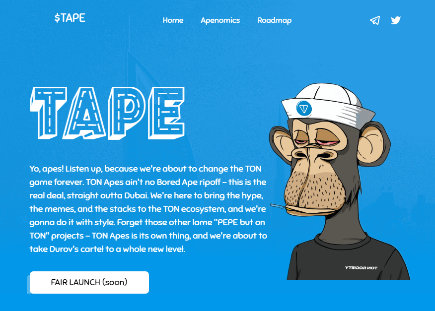 tape coin