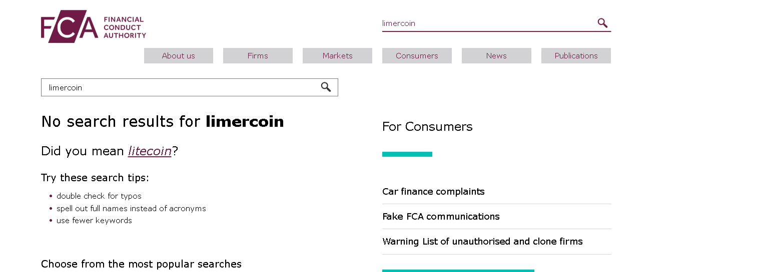 limercoin fca