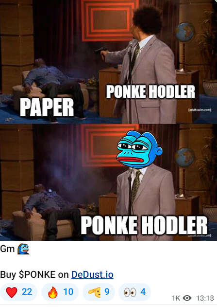 ponke капитализация