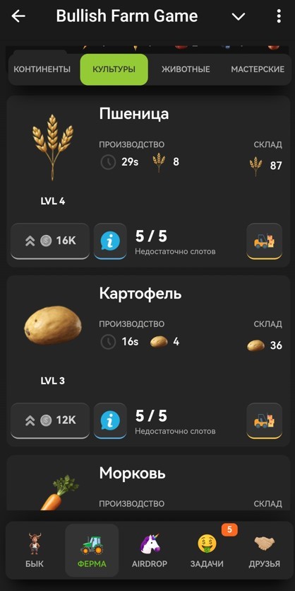 bullish farm