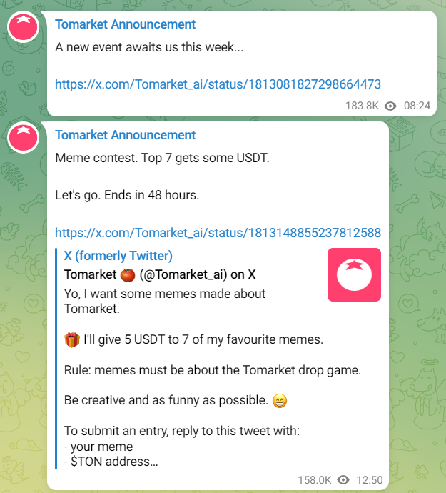 Tomarket ai bot