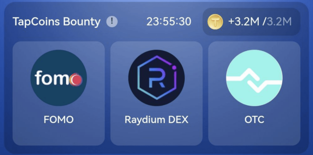 TapCoins combo