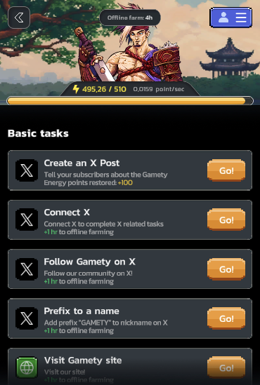 gamety как играть