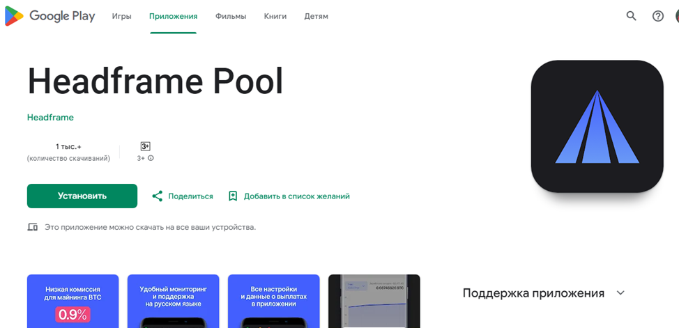 headframe pool