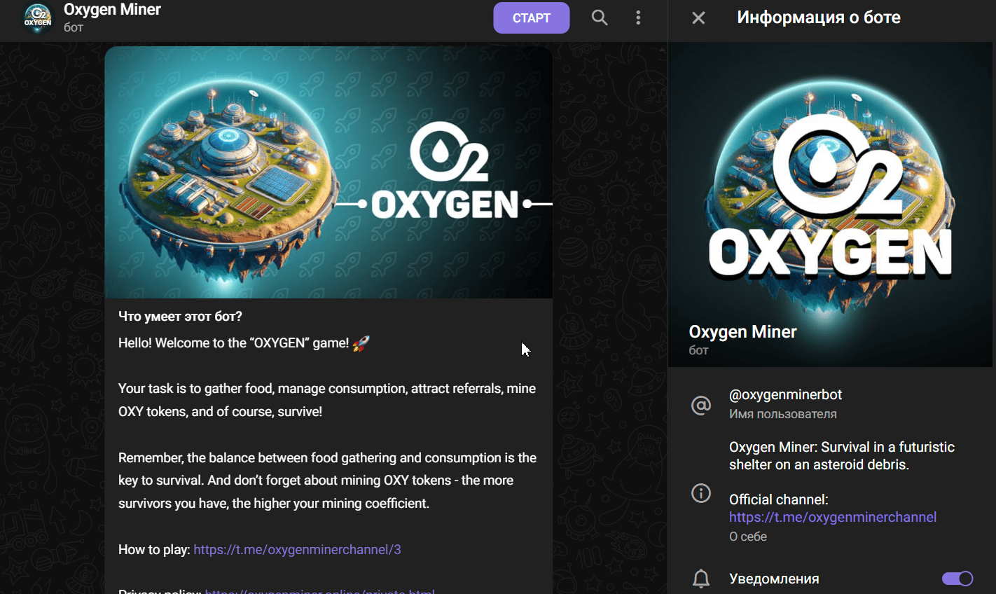 oxygen miner обзор