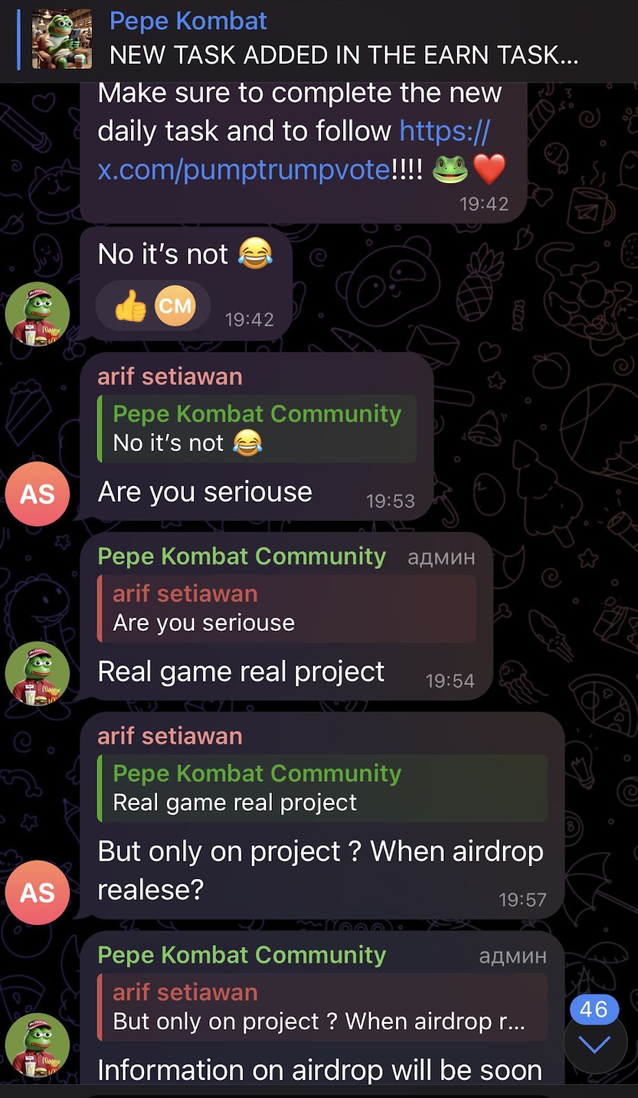 pepekombat bot