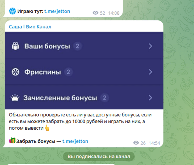саша вип канал