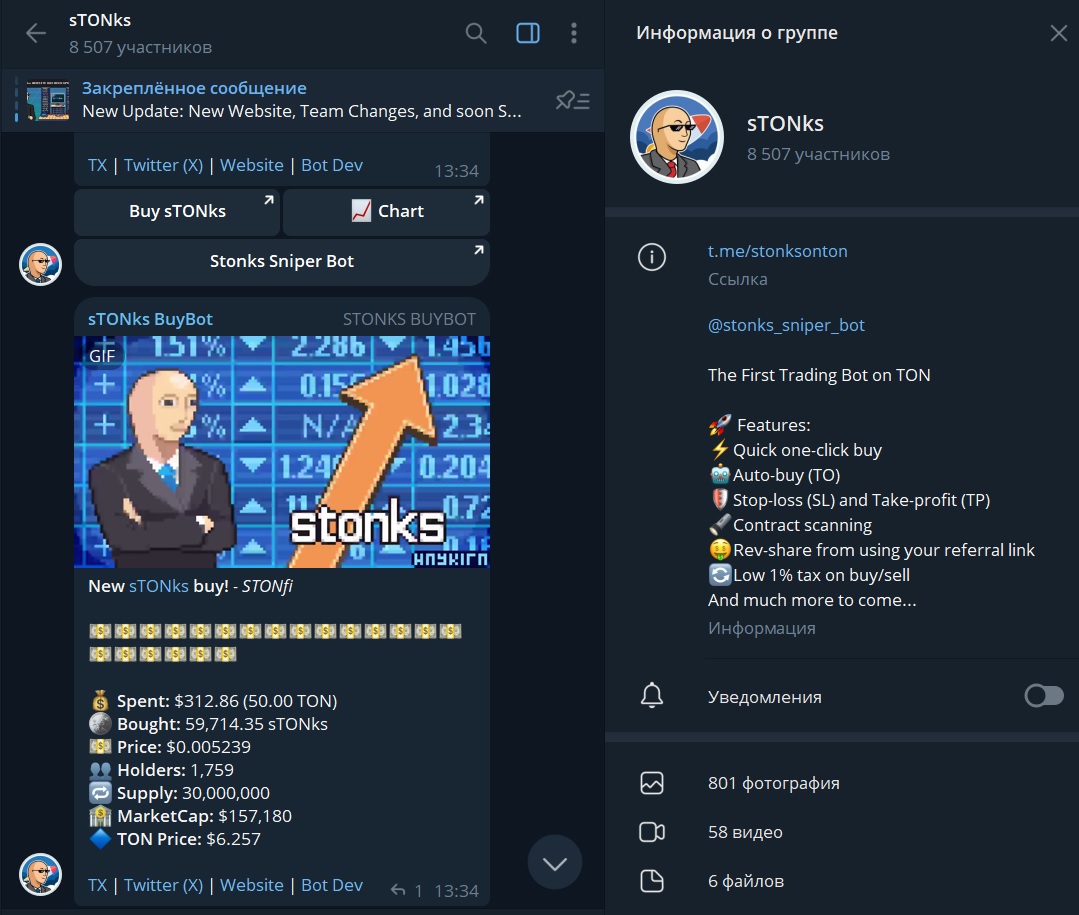stonks инвестиции