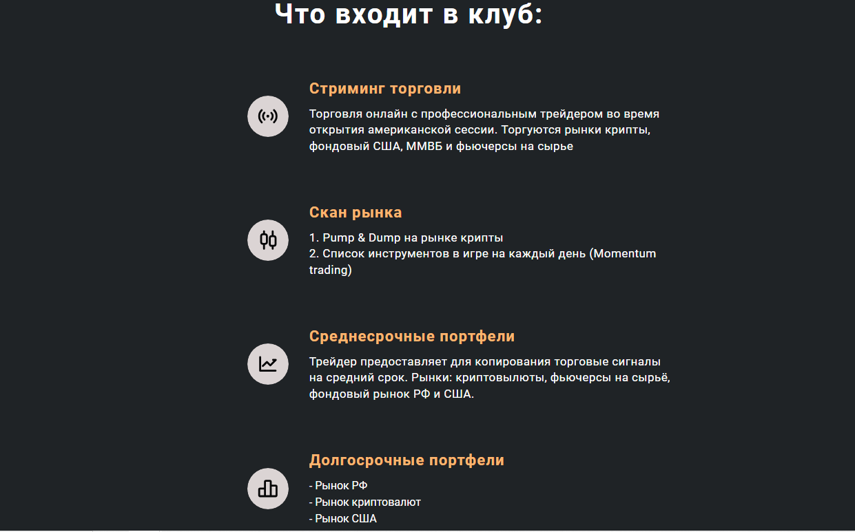 trading space