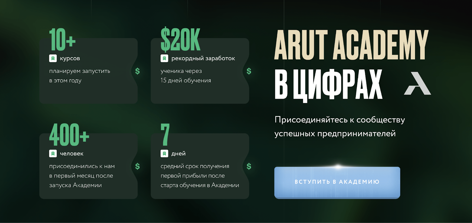 arut academy курс