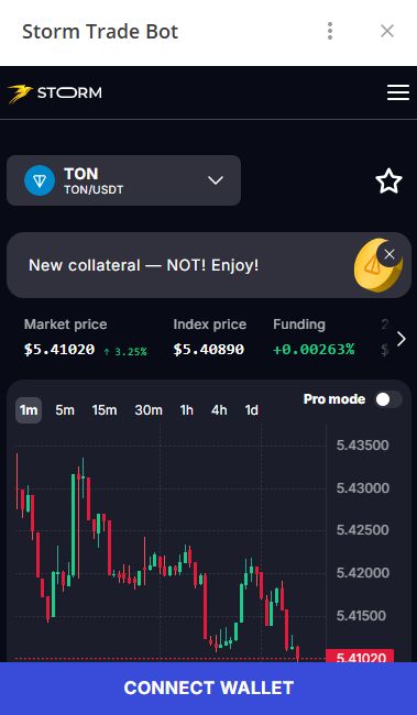 биржа storm trade