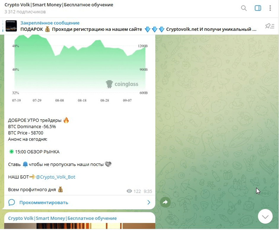 CryptoVolk Обучение