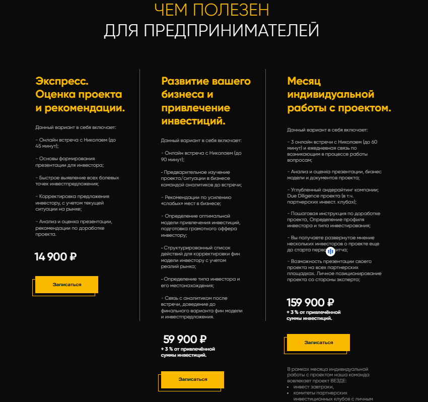 николай солодовников инвестмен