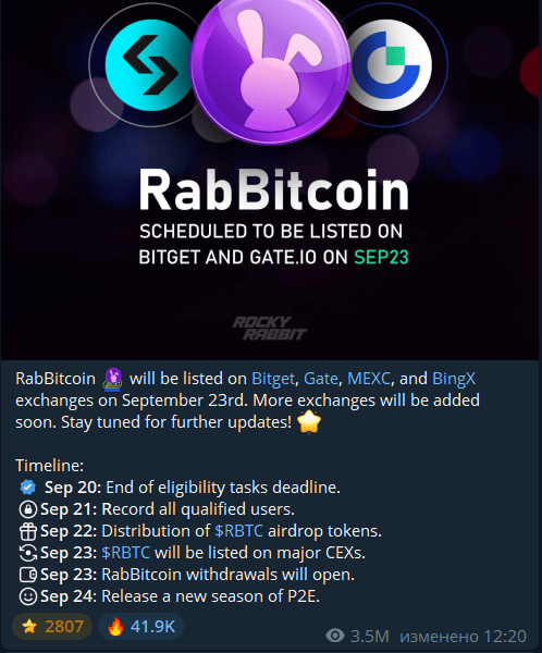 rocky rabbit тг канал