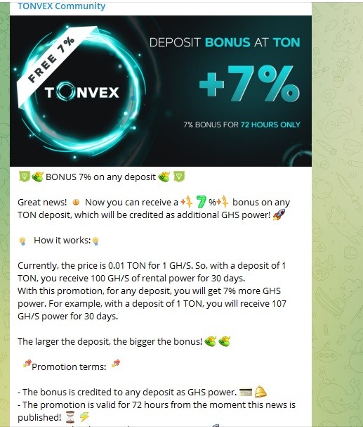 Tonvex bot