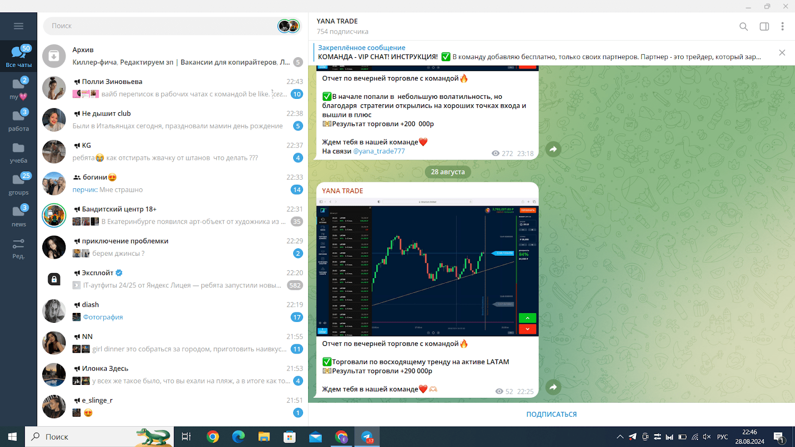 yana trade отзывы