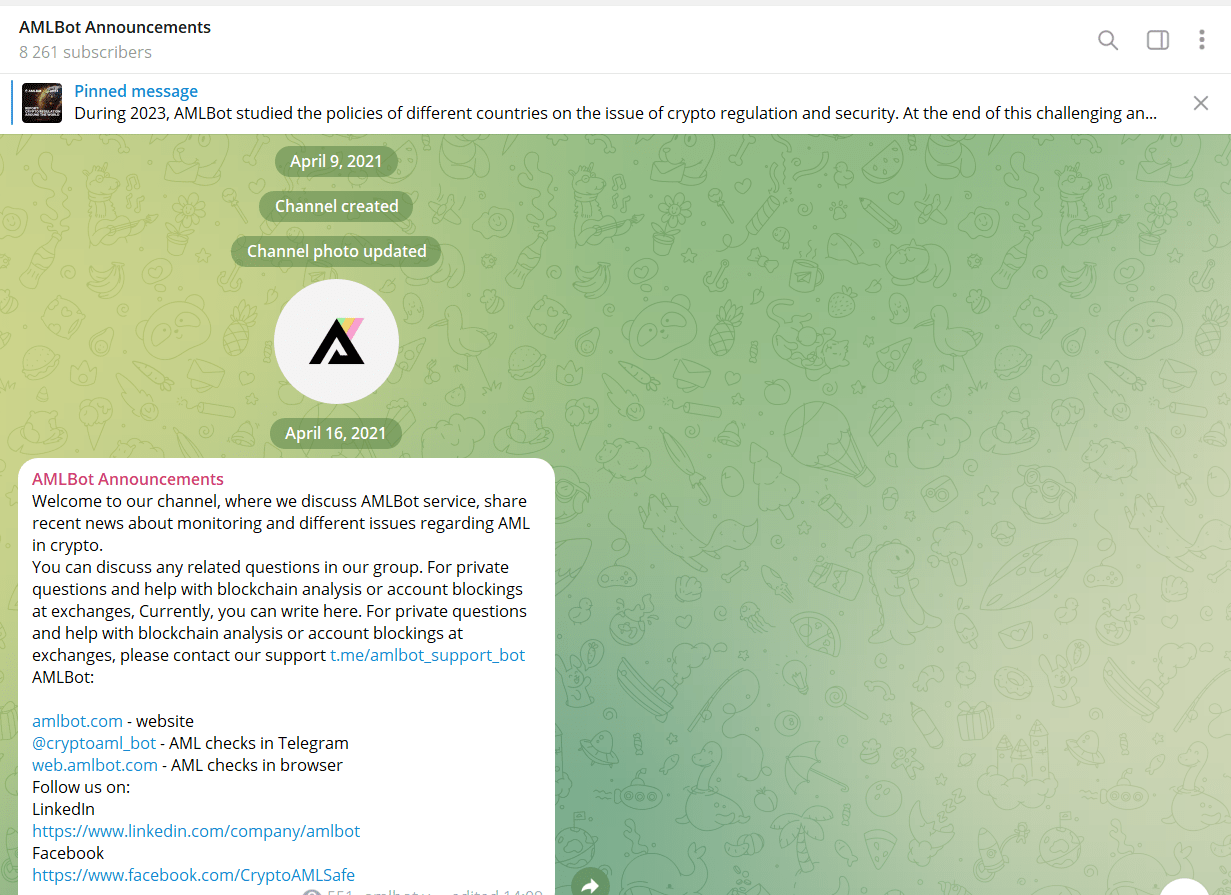 aml bot telegram бот телеграмм