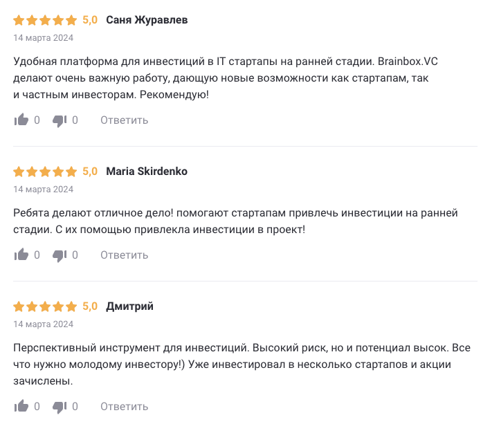 brainboxvc отзывы