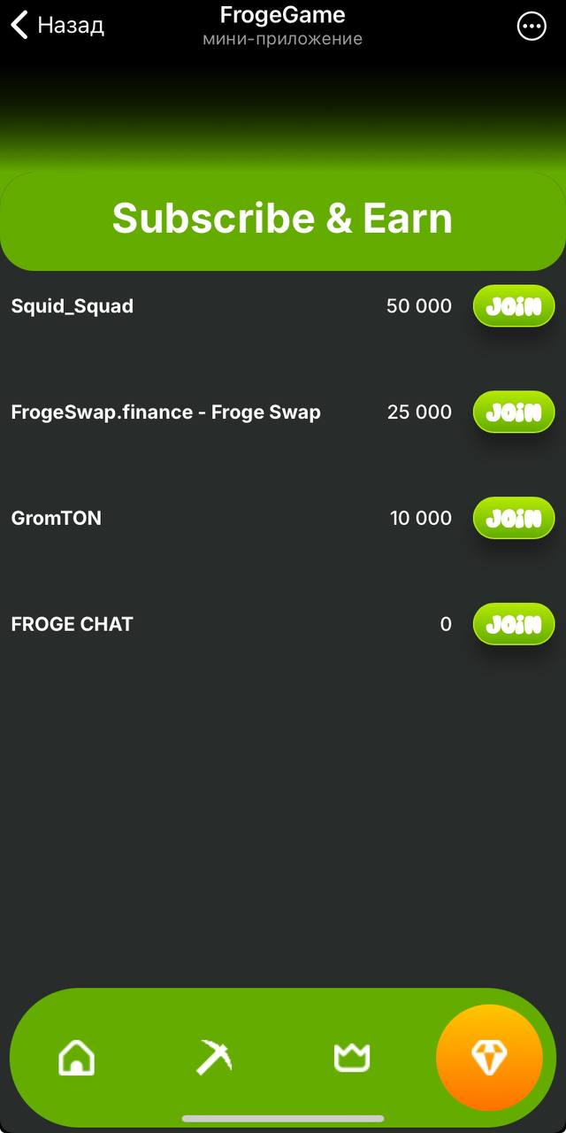 froge game телеграмм