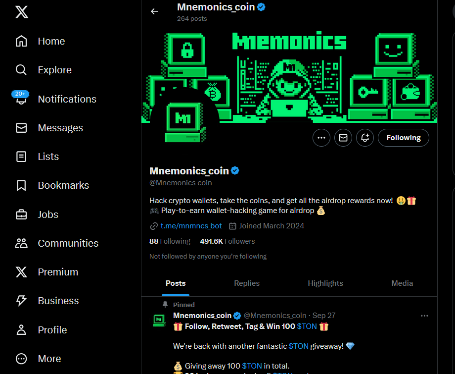 mnmncs bot как играть