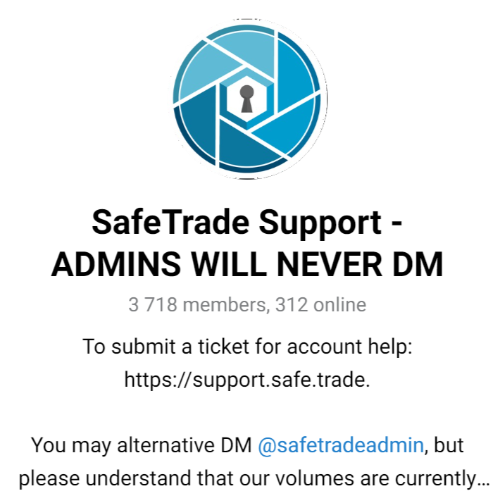 safetrade биржа