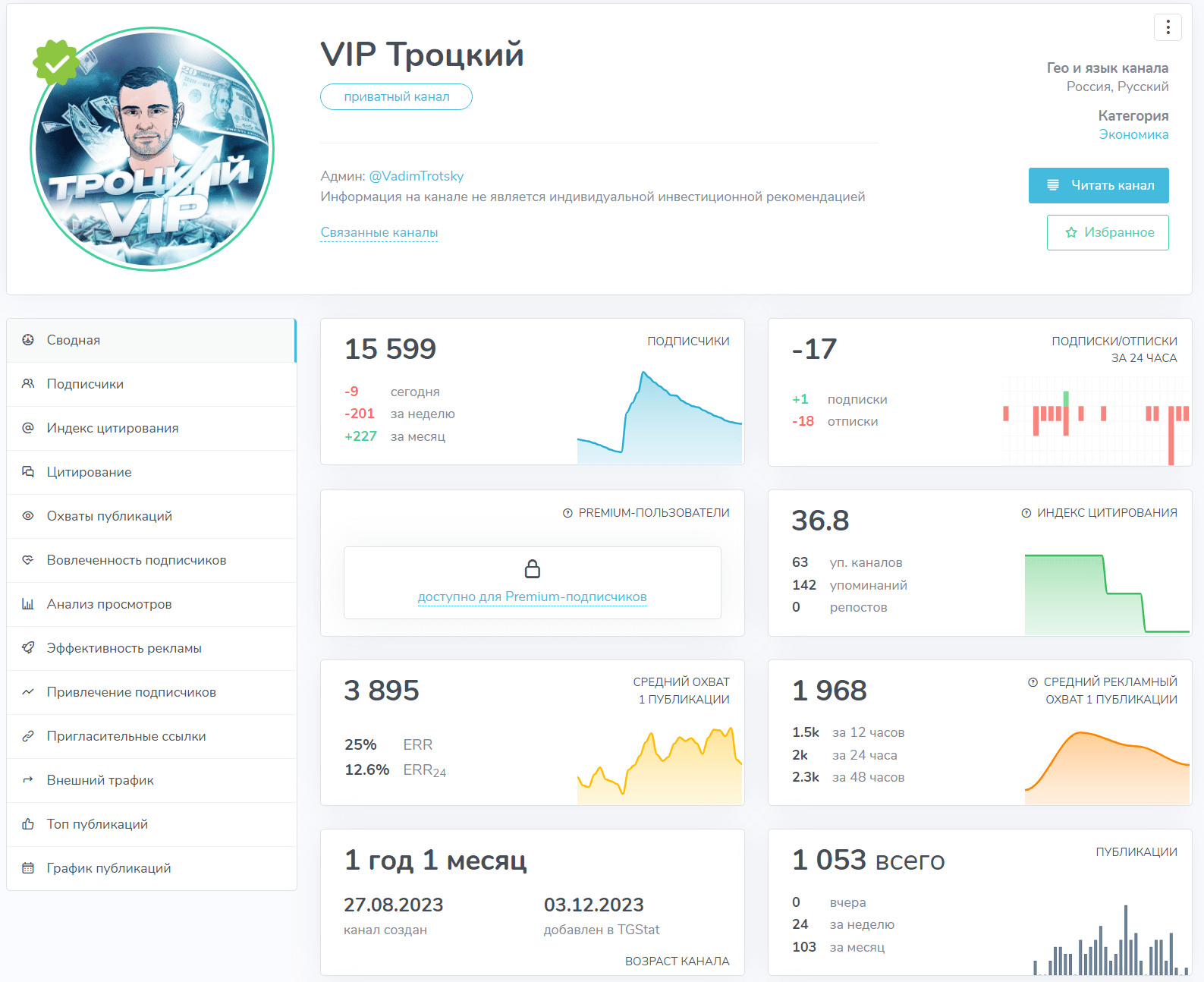 vip троцкий