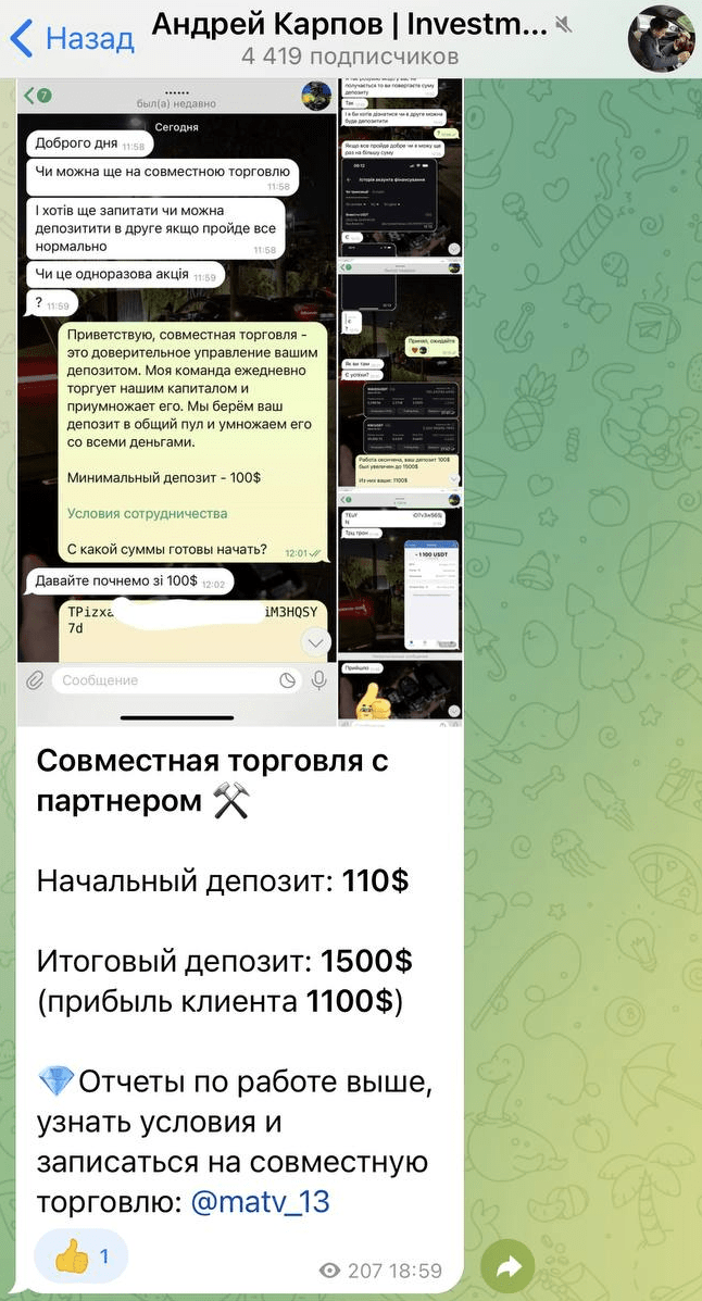 андрей карпов инвестиции