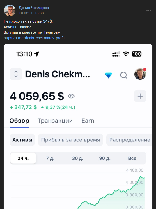denis chekmarev profit