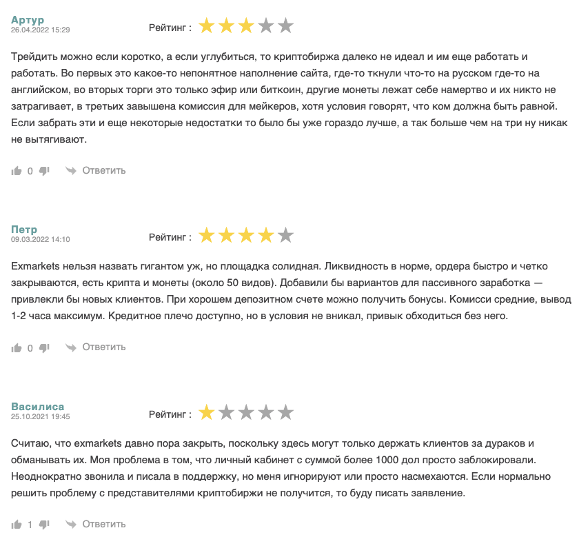 эксмаркетс
