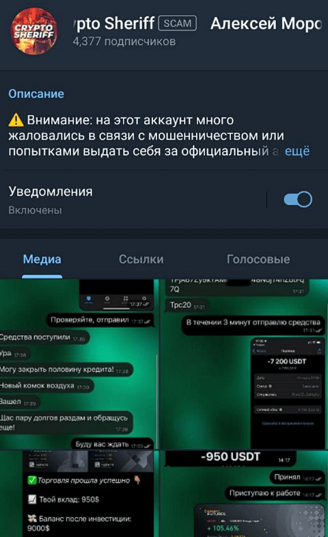 крипто шериф