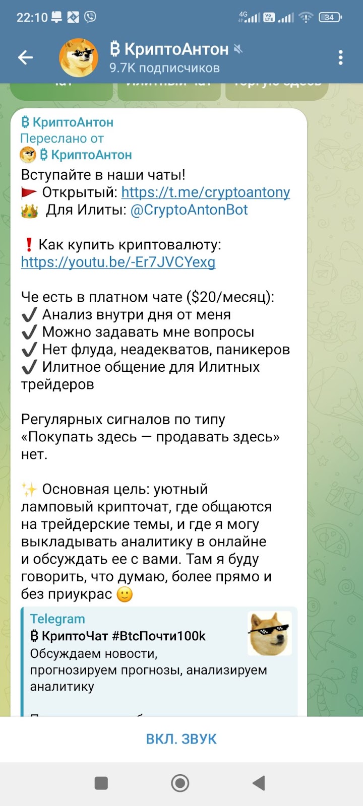 криптоантон телеграмм