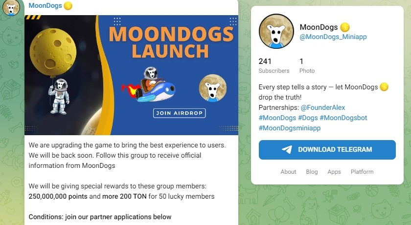 moondogs тг