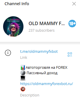 Oldmammyfx bot