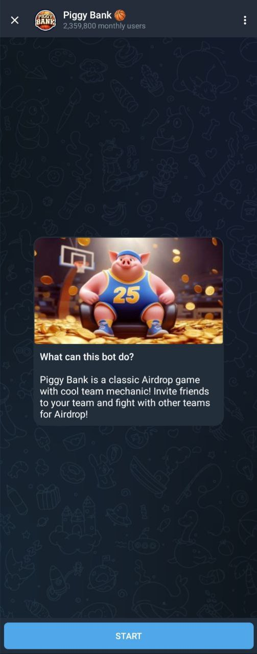 piggy bank тапалка бот