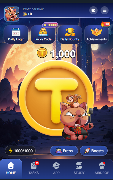 tap coin