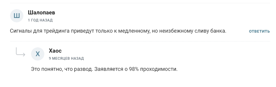 trade indicator тг