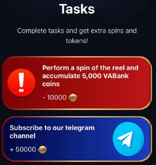 vabank game телеграмм