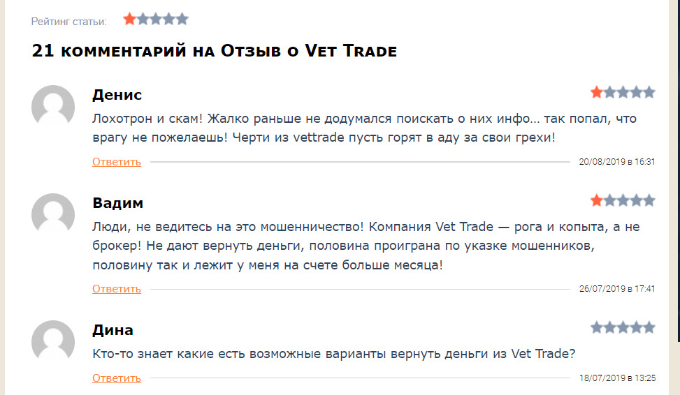 vettrade