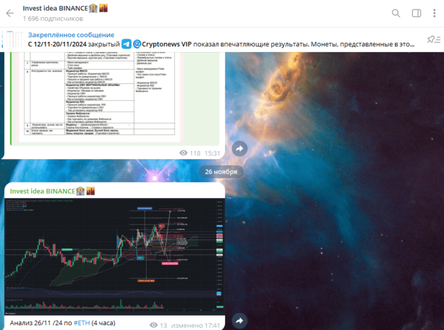 Invest idea BINANCE