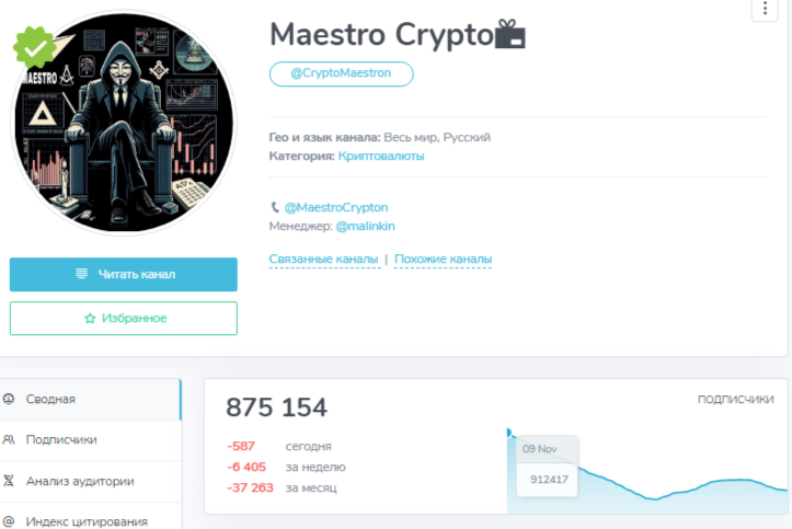 maestro crypto tg