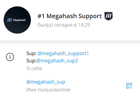 megahash бот