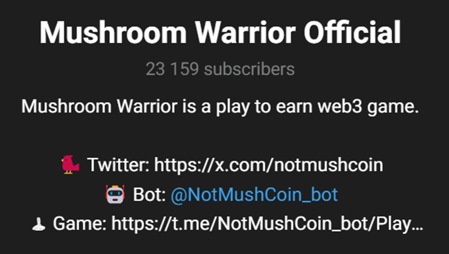 mushroom warrior bot