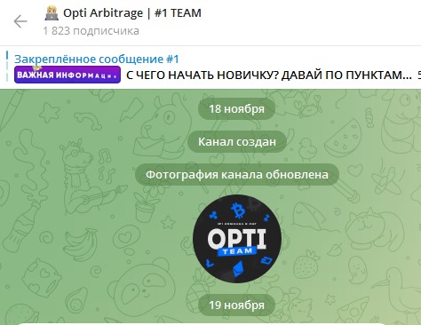 opti arbitrage 1 team