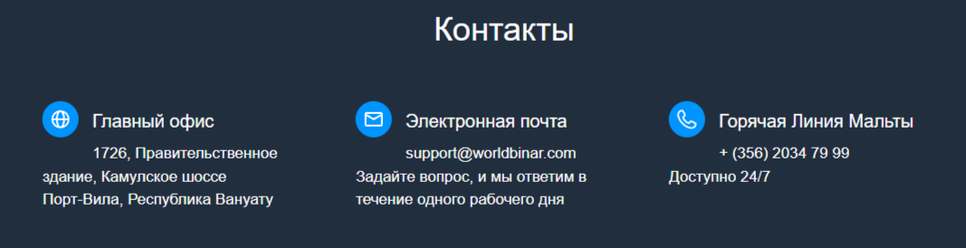 Worldbinar Com брокер