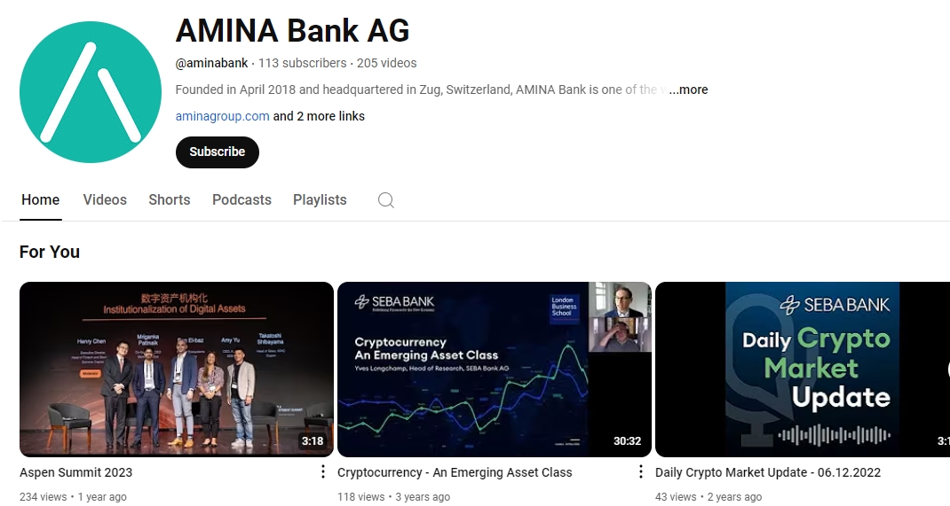 amina bank