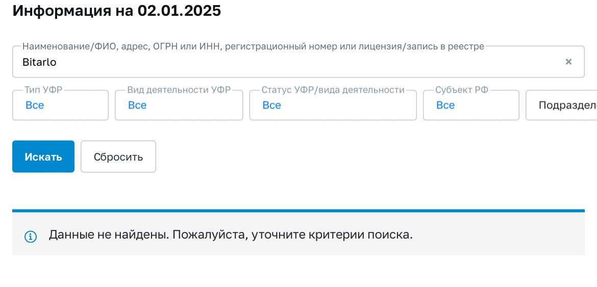 bitarlo биржа